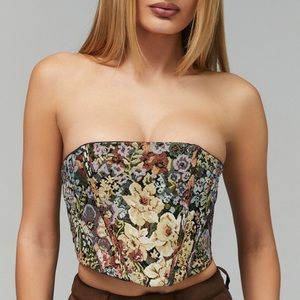 Mistress Rocks Strapless Corset